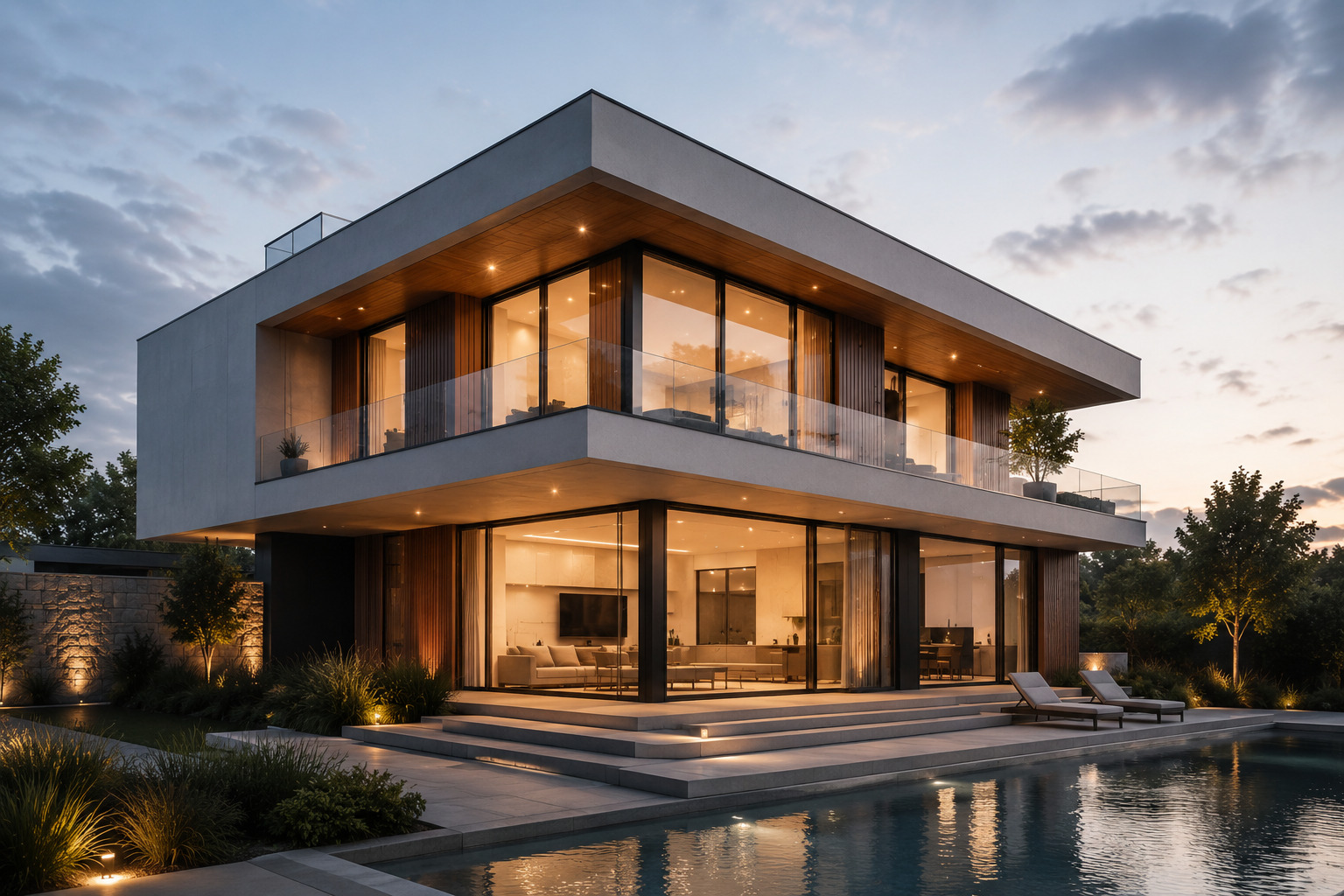 Minimalistische Architektur Werkschau